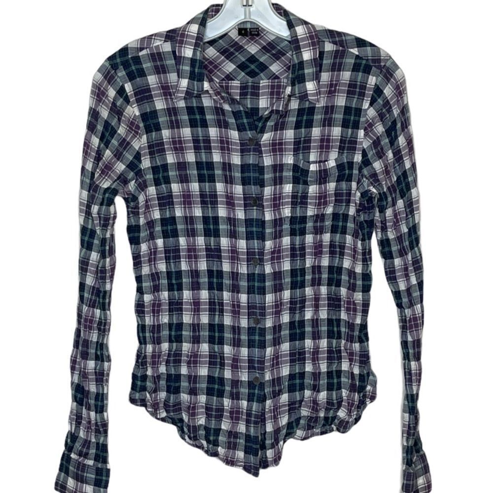 Theory Plaid Shirt